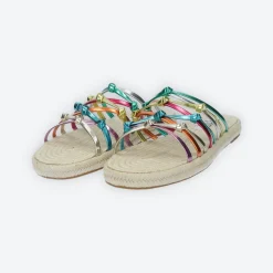 Sandali flat in corda