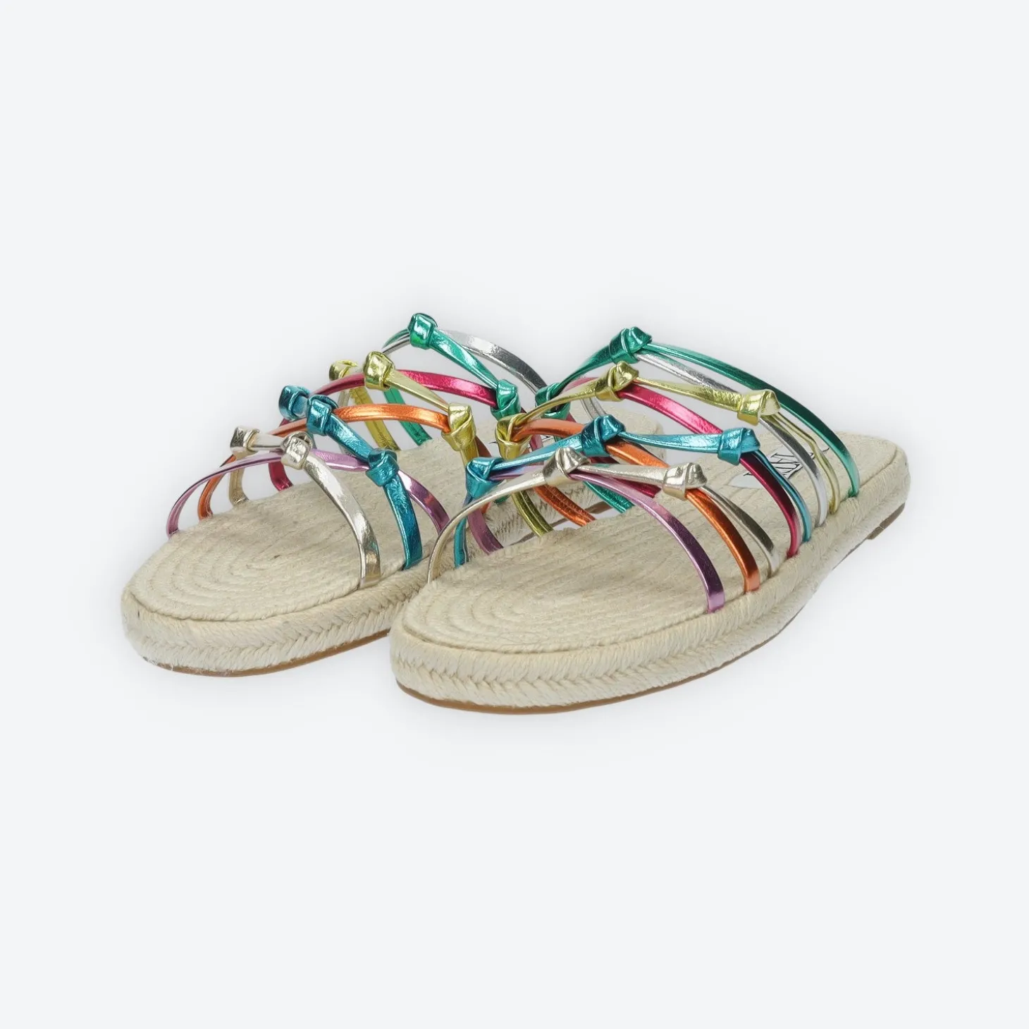 Sandali flat in corda