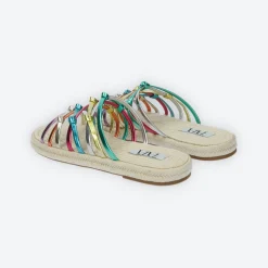 Sandali flat in corda