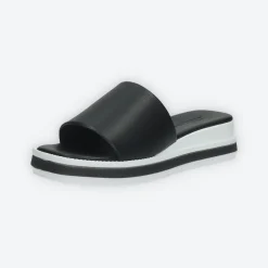 Sandali flat. Made in Italy.Tacco alto 4cm