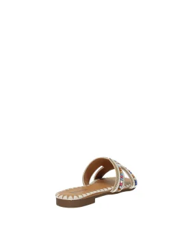 Sandali tomaia decorata