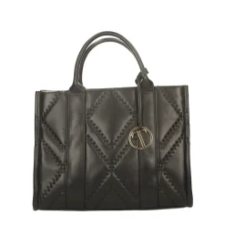 Shopper con cuciture a vista