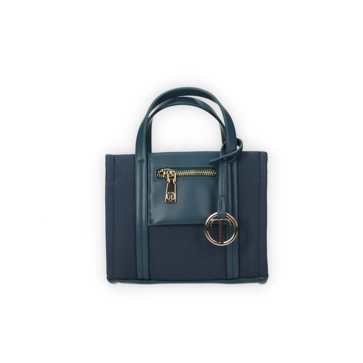 Shopping bag con zip esterna