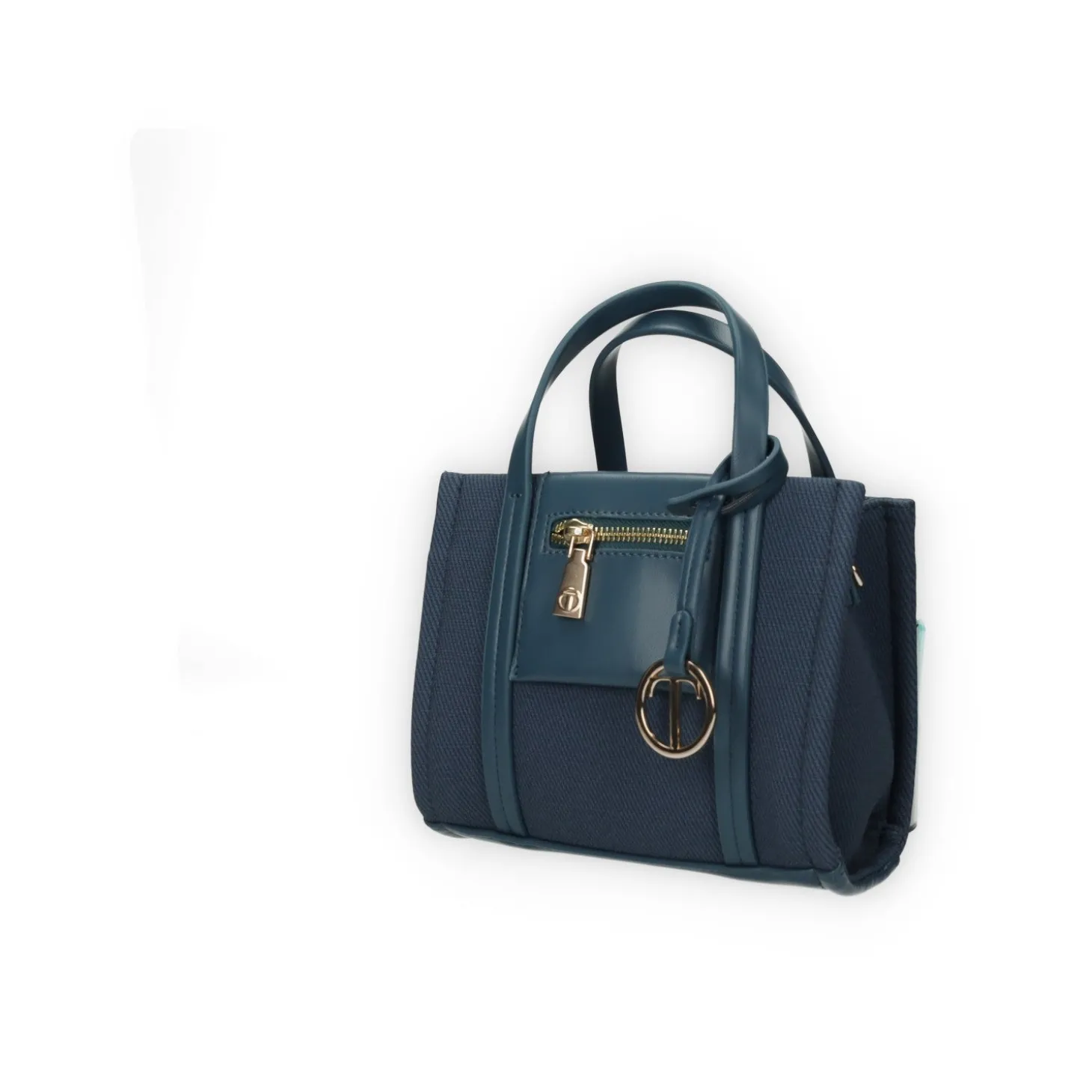 Shopping bag con zip esterna