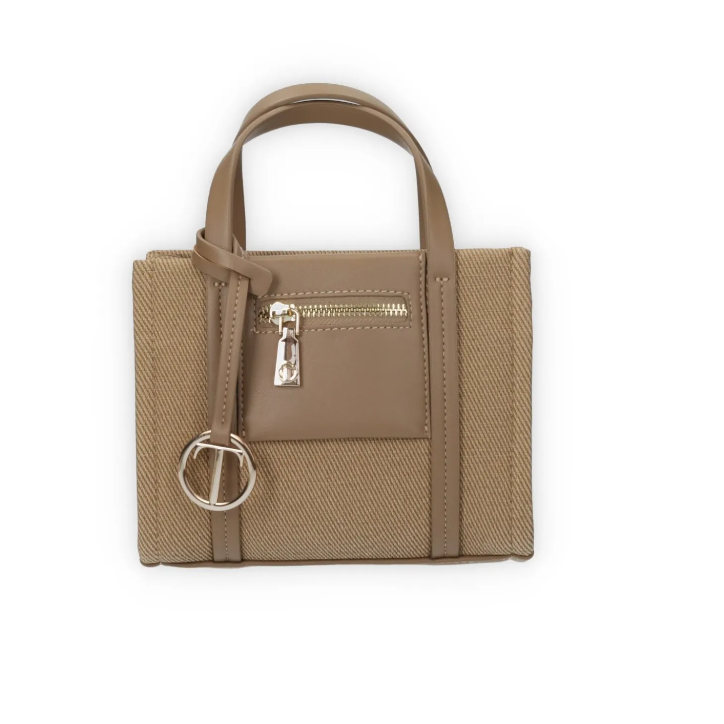 Shopping bag con zip esterna