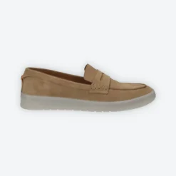 Slip on in tessuto scamosciato