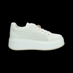 Sneakers con dettaglio.Tacco alto 4 cm