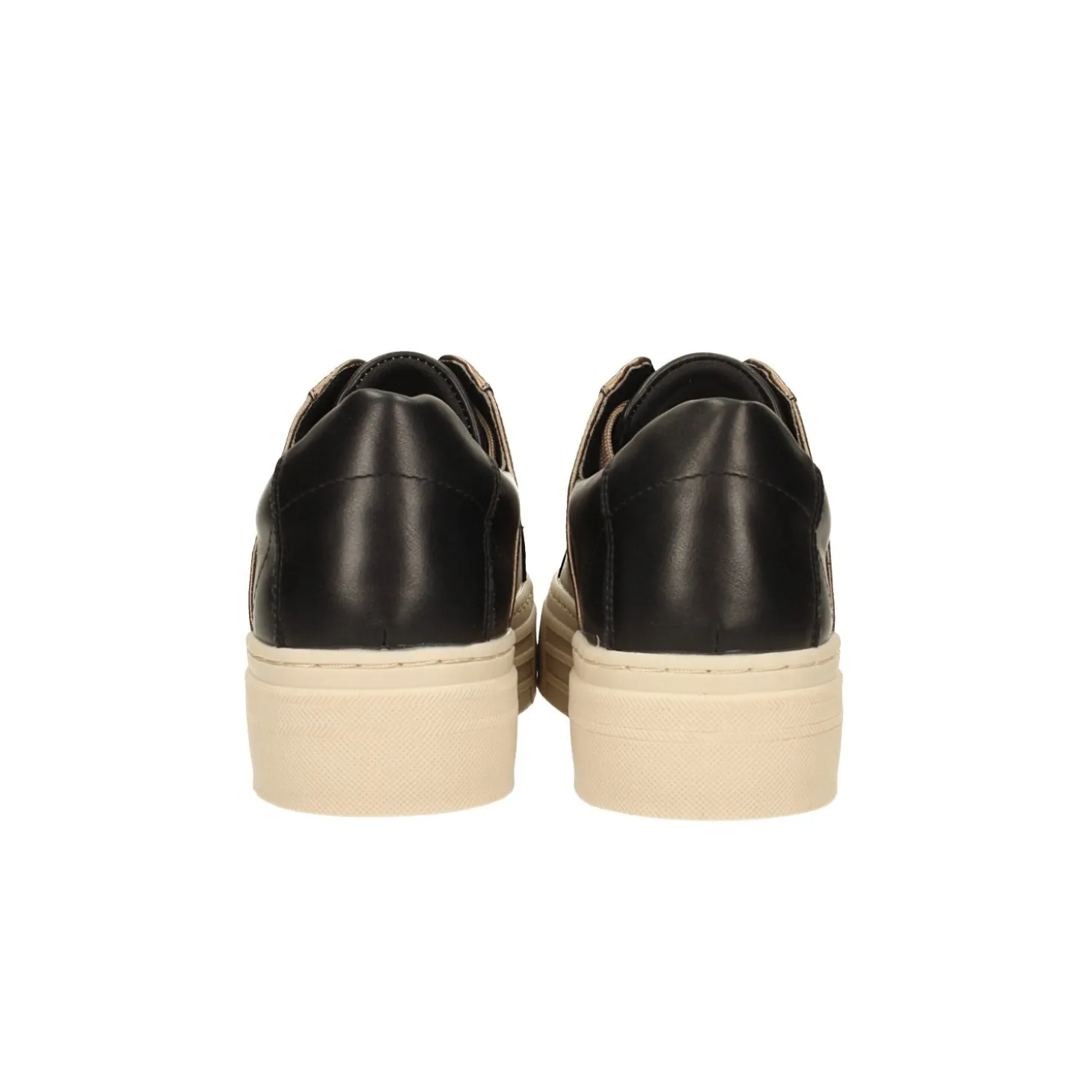 Sneakers con effetto brillantinato