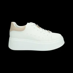 Sneakers con gioiello.Tacco alto 3cm