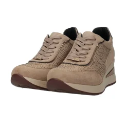 Sneakers in tessuto. Tacco alto 6 cm