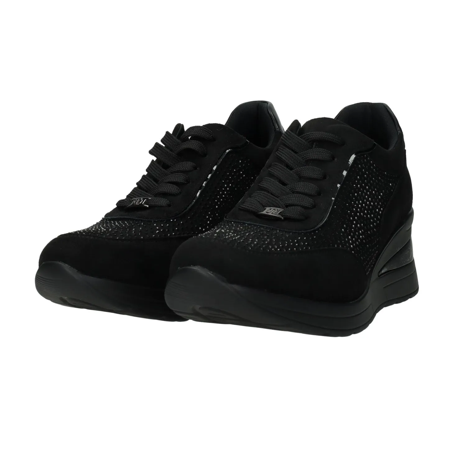 Sneakers in tessuto. Tacco alto 6 cm