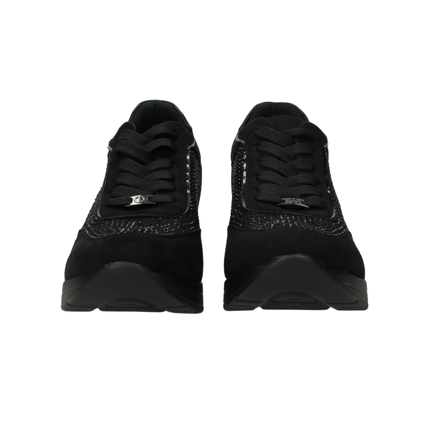 Sneakers in tessuto. Tacco alto 6 cm