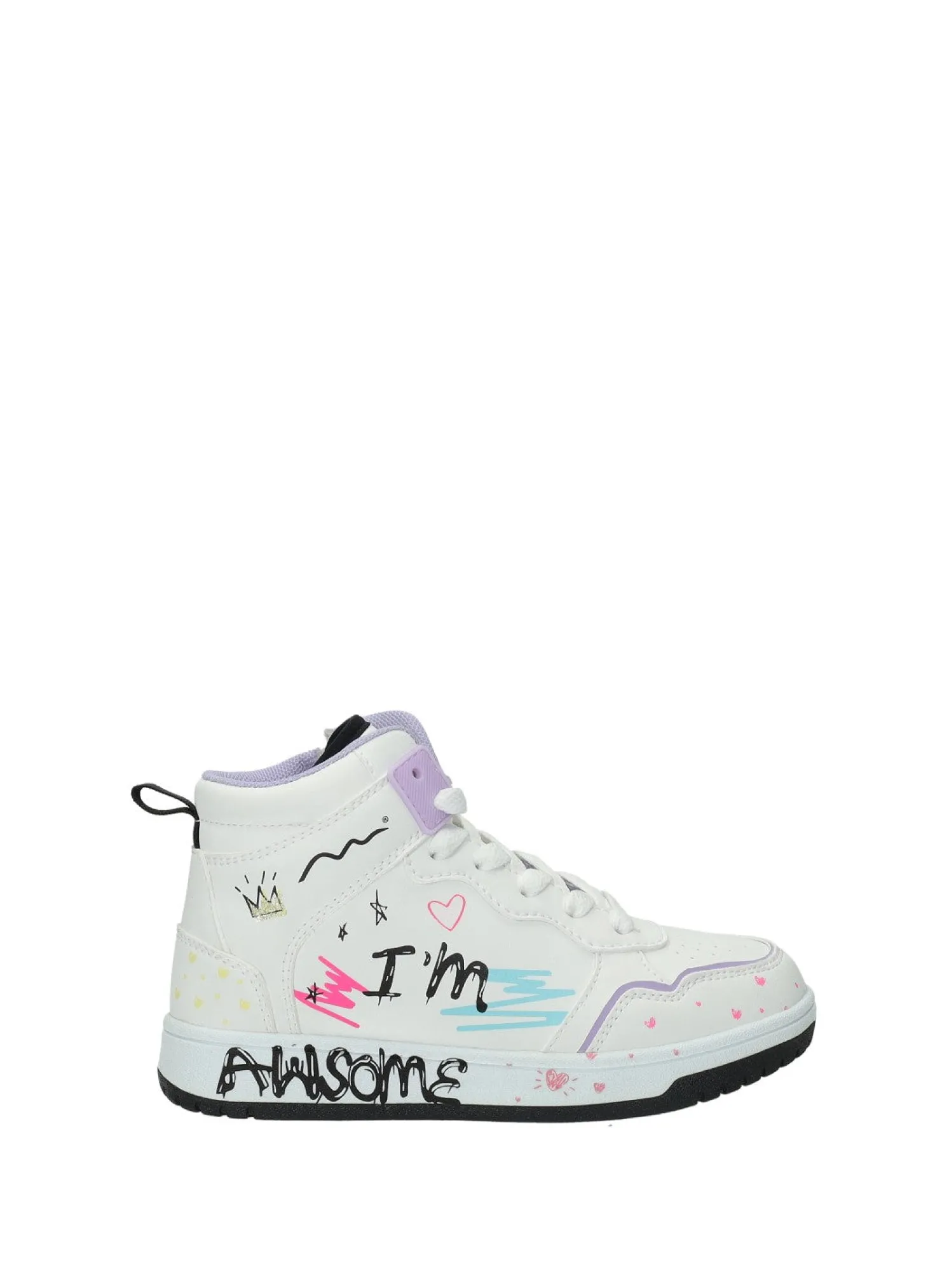 Sneakers kids con suola gomma