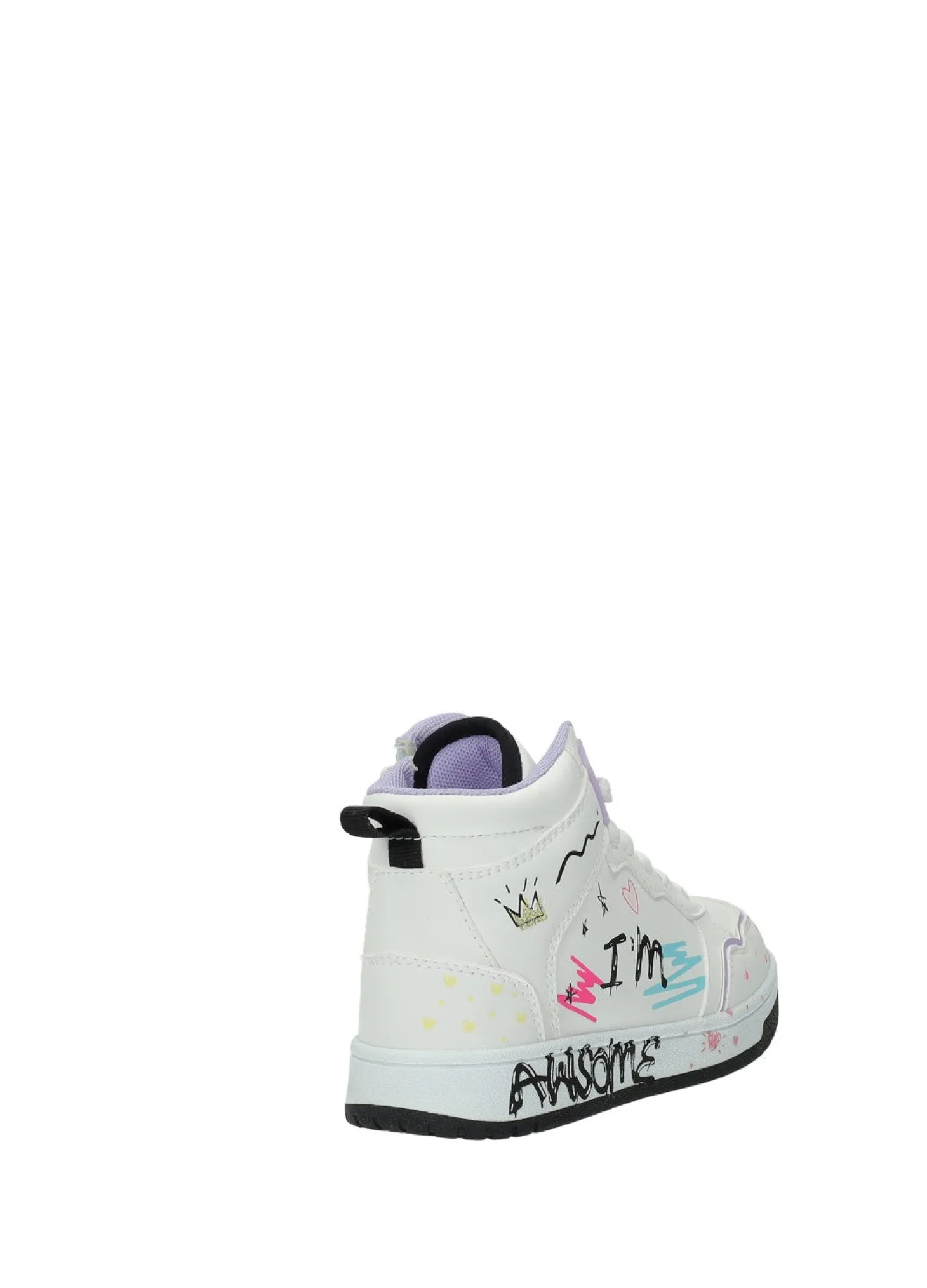 Sneakers kids con suola gomma