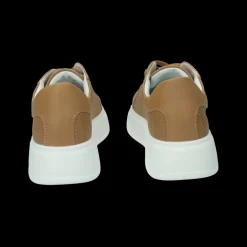 Sneakers platform con logo