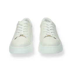 Sneakers platform con logo
