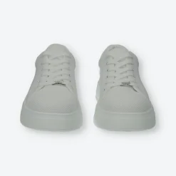 Sneakers platform con logo