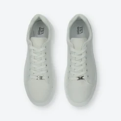 Sneakers platform con logo