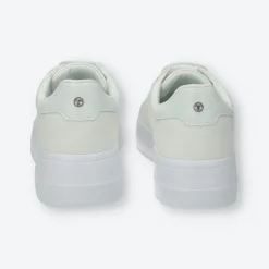 Sneakers platform con logo