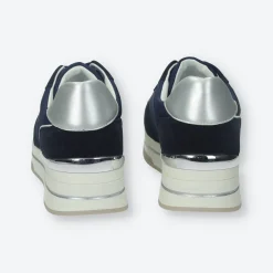 Sneakers platform.Tacco alto 4 cm