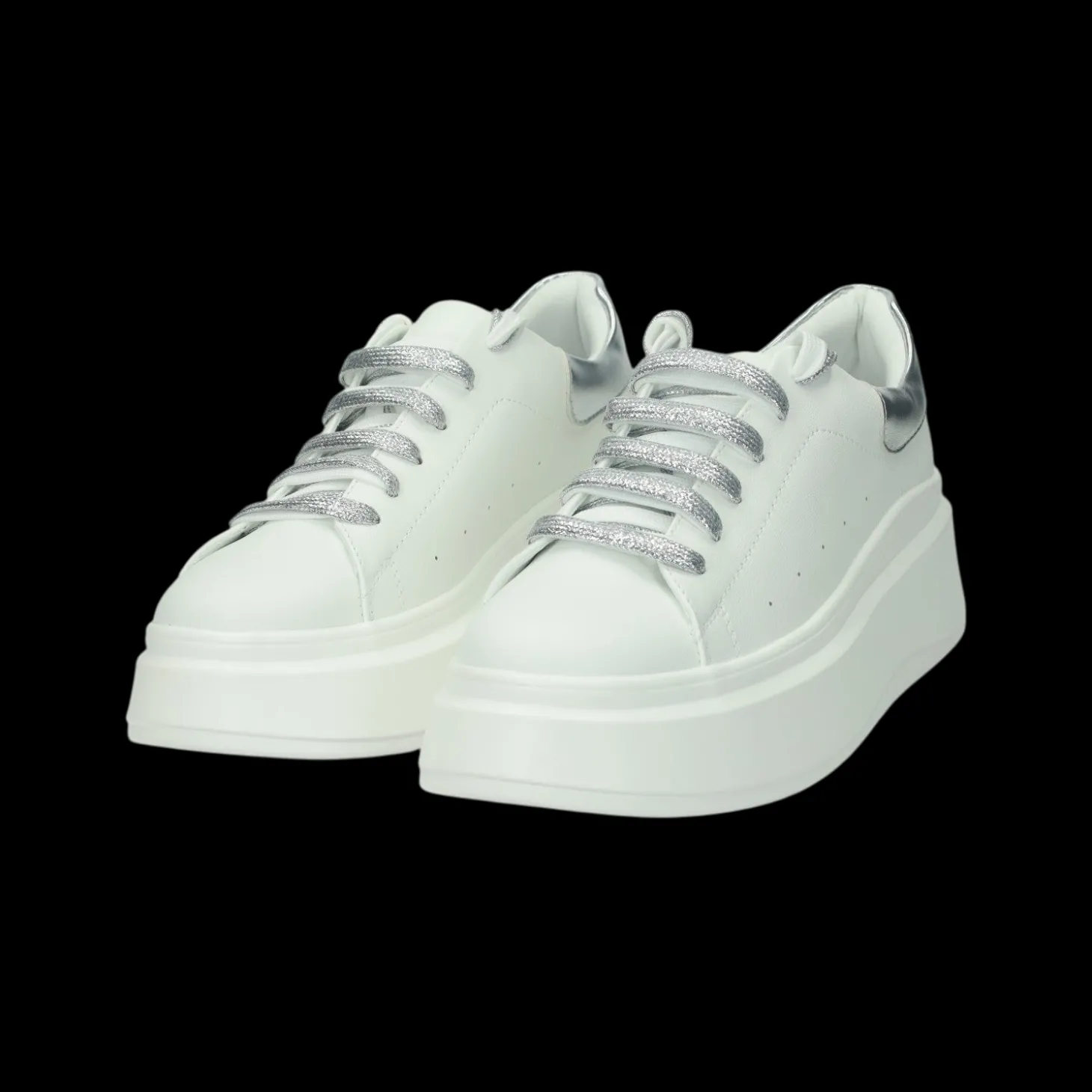 Sneakers platform.Tacco alto 6 cm