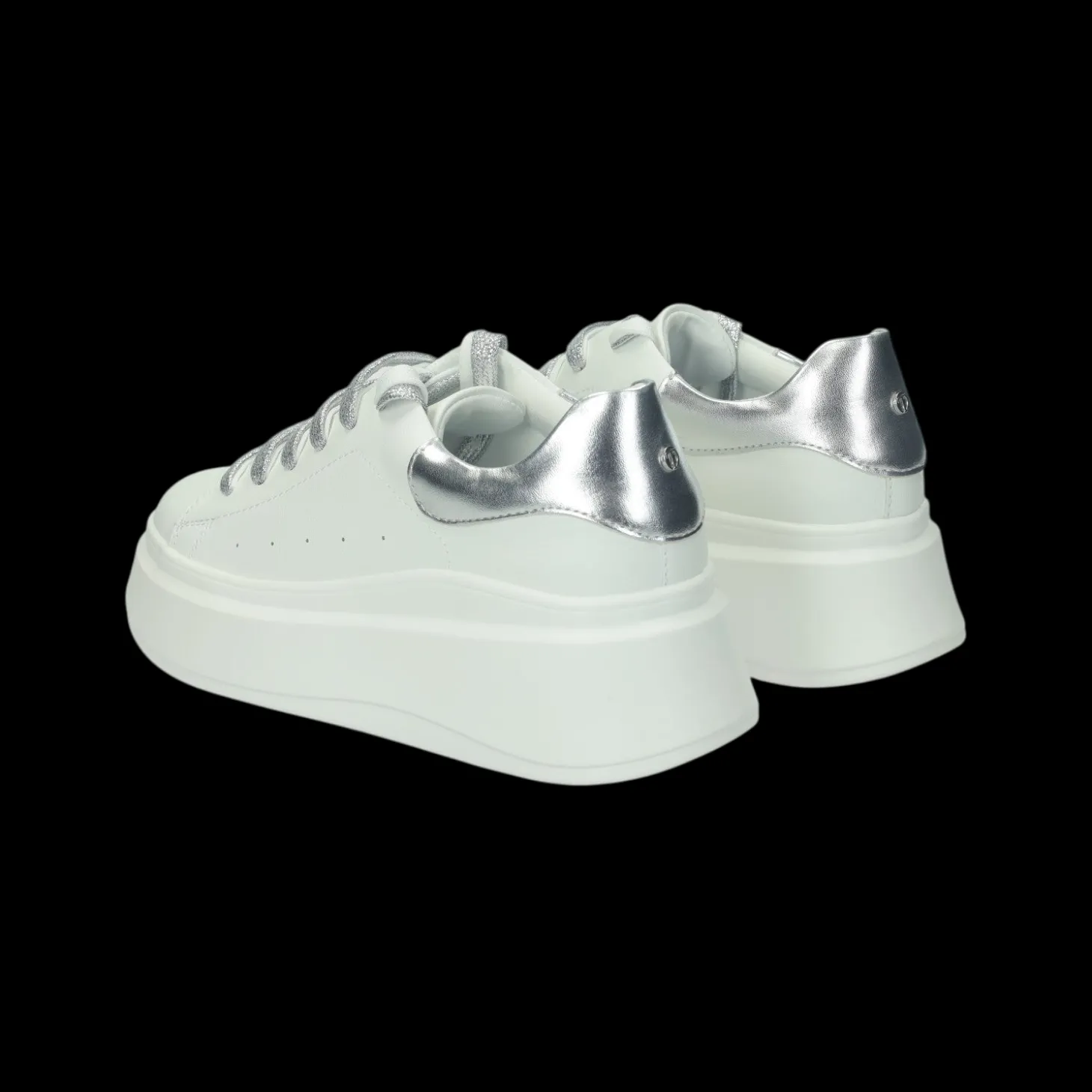 Sneakers platform.Tacco alto 6 cm