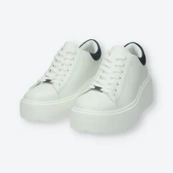 Sneakers platform.Tacco alto 6 cm