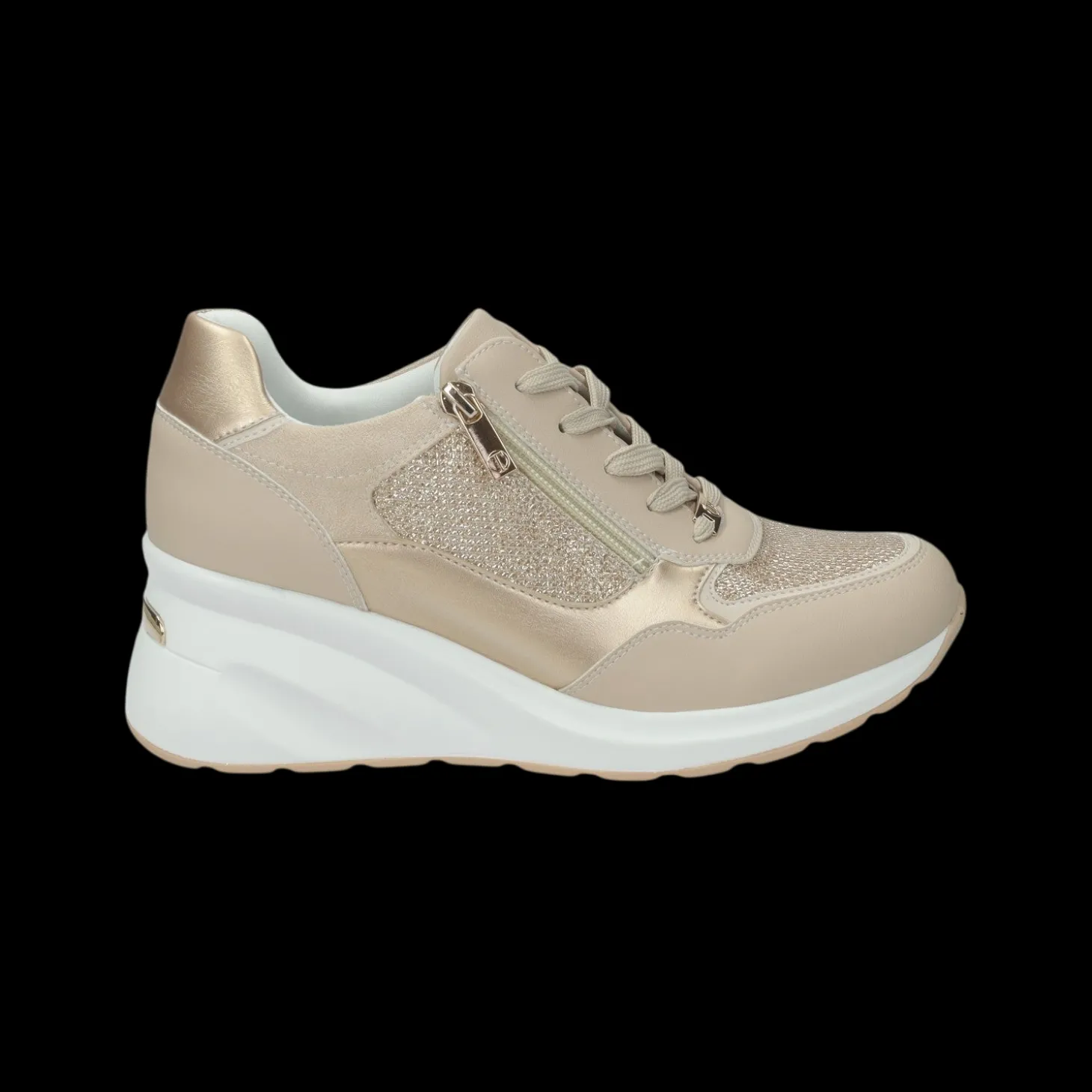 Sneakers platform.Tacco alto 6 cm