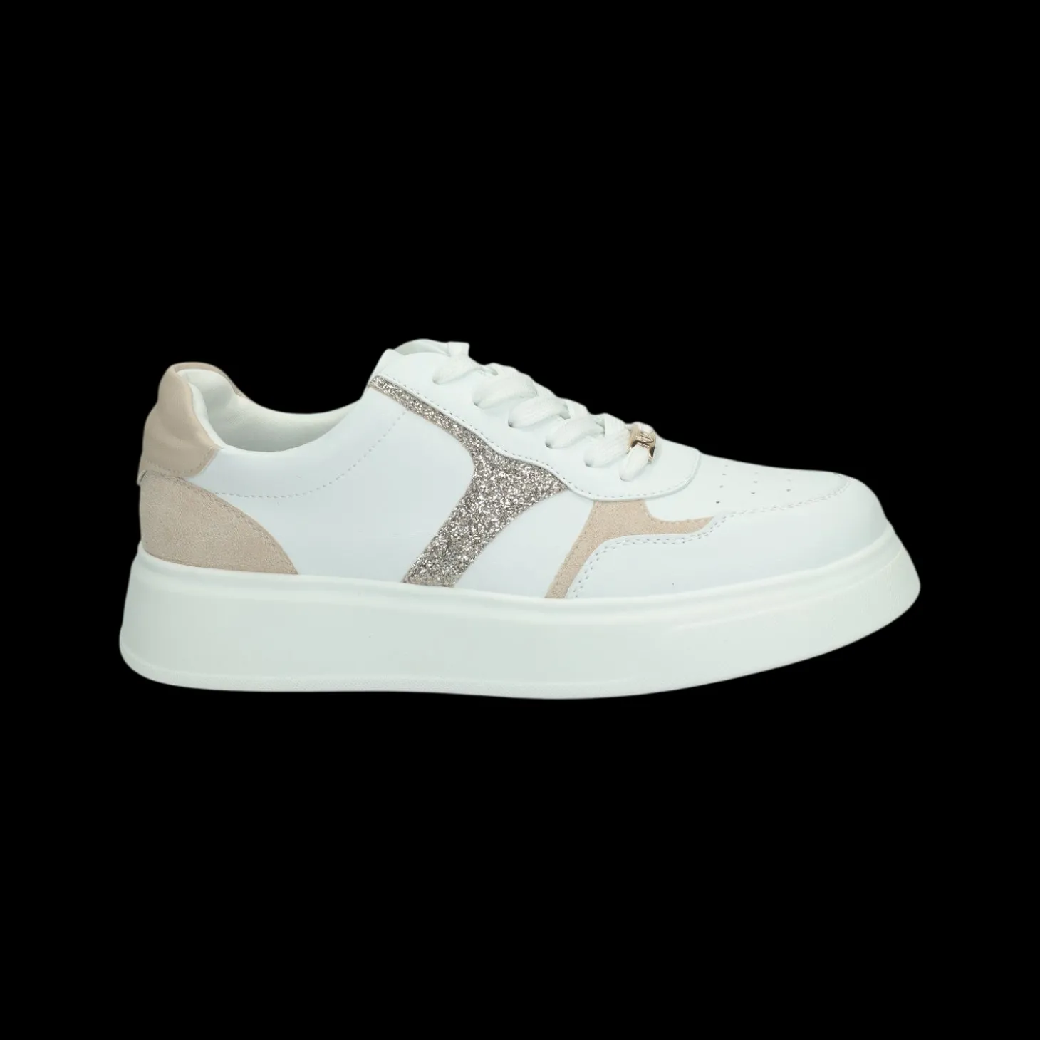 Sneakers platform.Tacco alto 4 cm