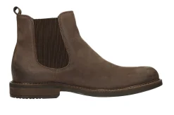 Stivaletti chelsea in vero suede