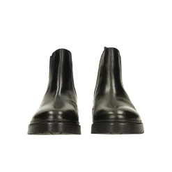 Stivaletti chelsea in vera pelle.Tacco alto 3cm