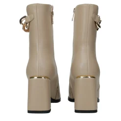 Stivaletti con catena.Tacco alto 8cm