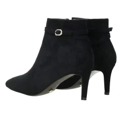 Stivaletti con cinturino in strass.Tacco alto 7cm