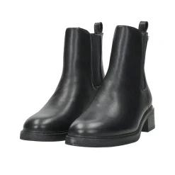 Stivaletti con dettaglio metallizzato.Tacco alto 4cm