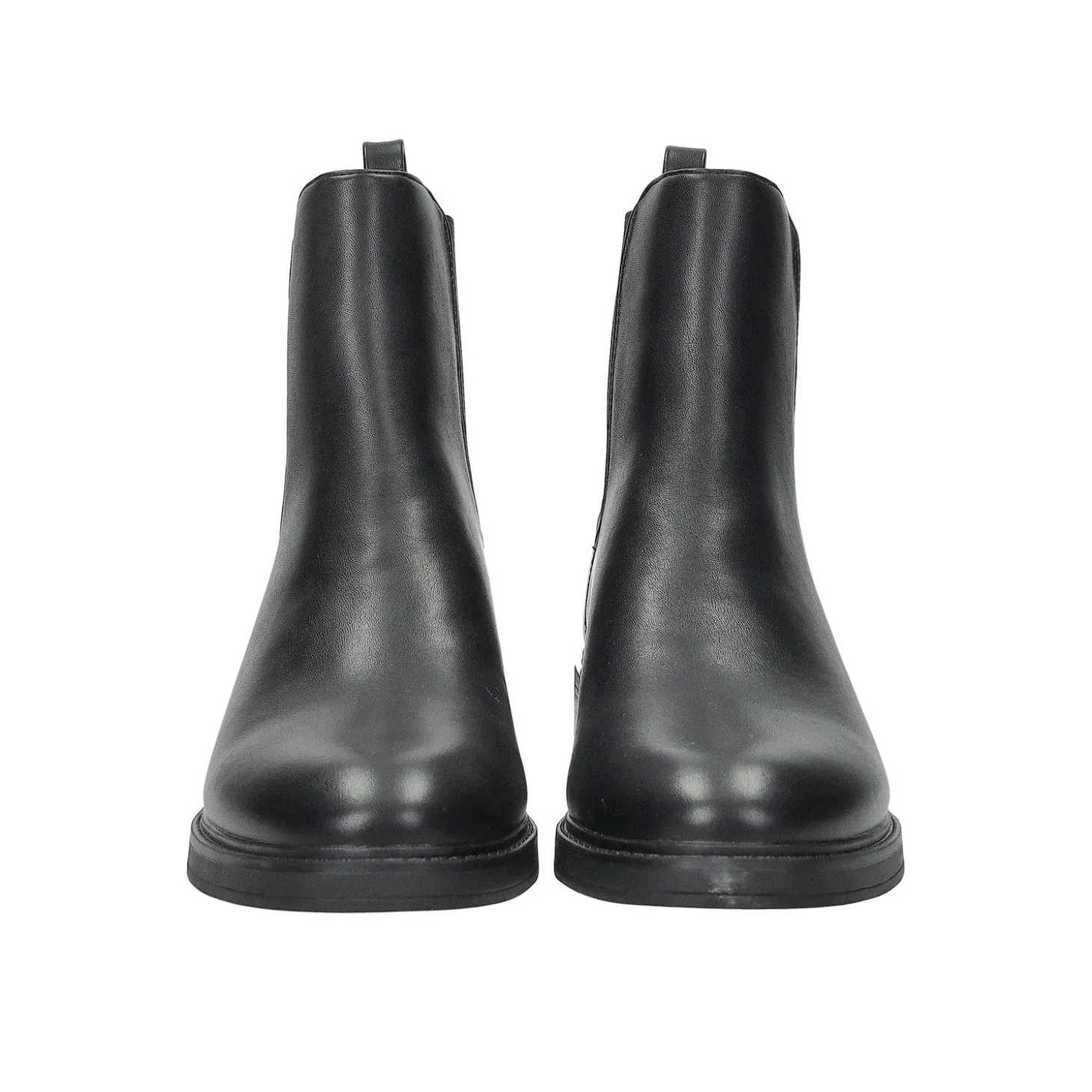 Stivaletti con dettaglio metallizzato.Tacco alto 4cm