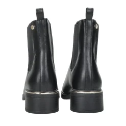 Stivaletti con dettaglio metallizzato.Tacco alto 4cm