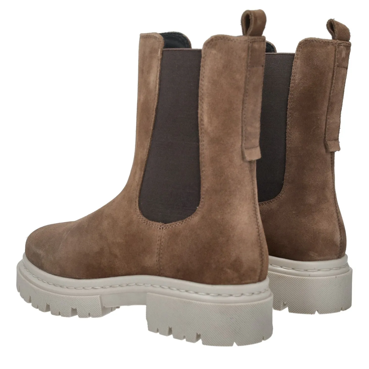 Stivaletti con fascia elastica.Tacco alto 3cm