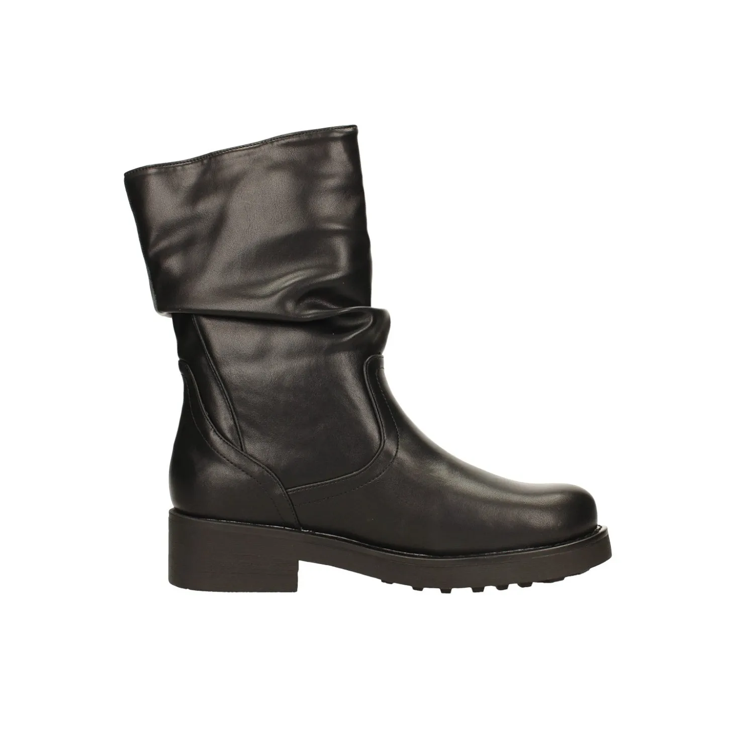 Stivaletti con fibbia. Tacco alto 4cm