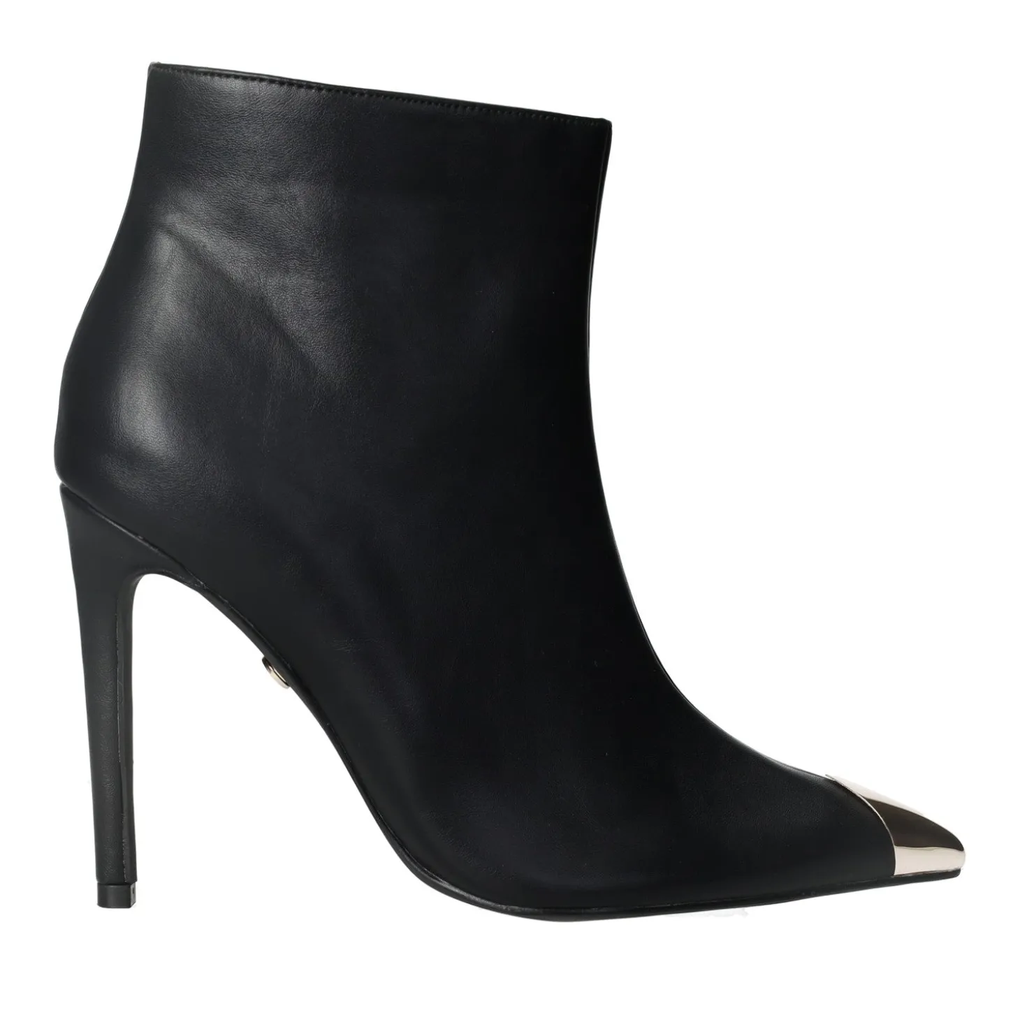 Stivaletti con inserto sulla punta. Tacco alto 10 cm