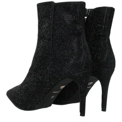 Stivaletti con strass. Tacco alto 9 cm