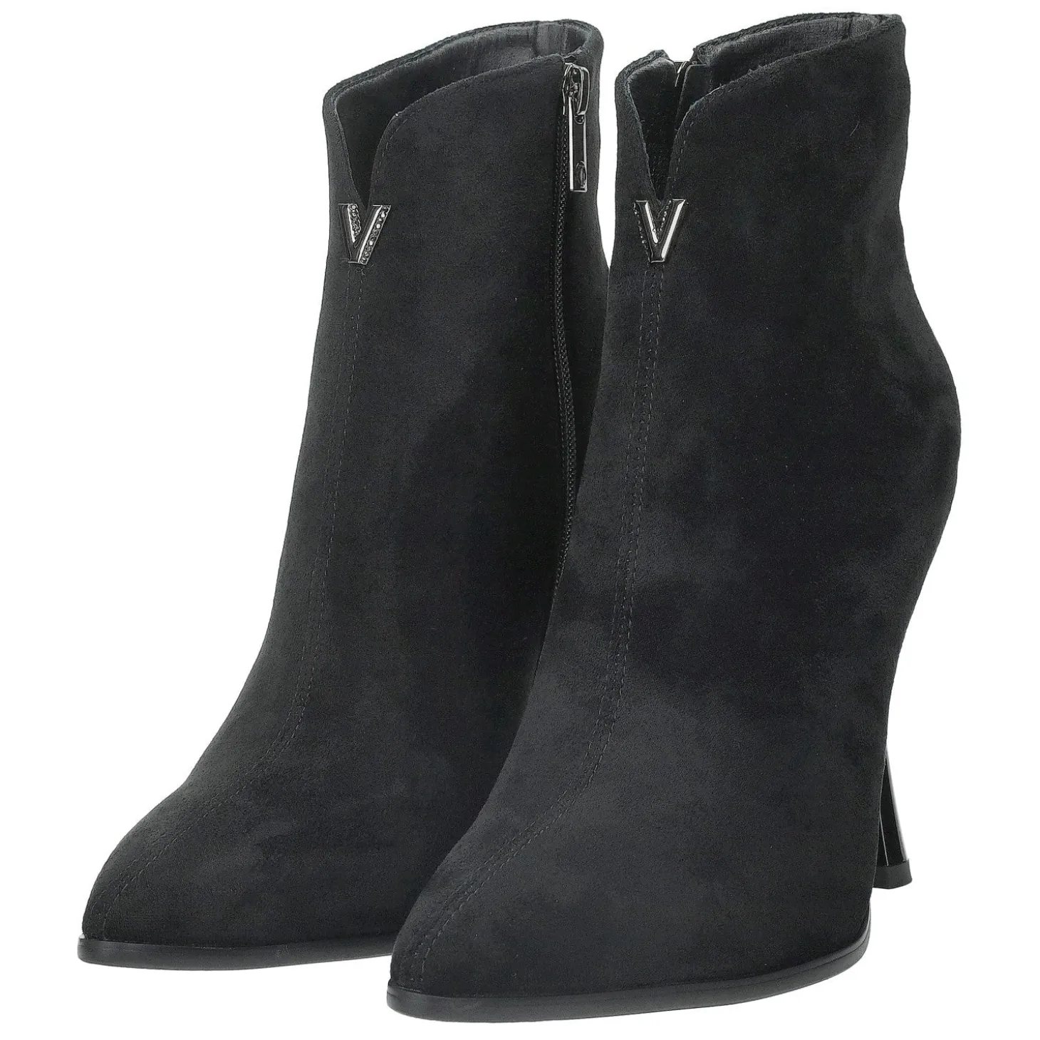 Stivaletti con tacco a rocchetto. Tacco alto 11cm