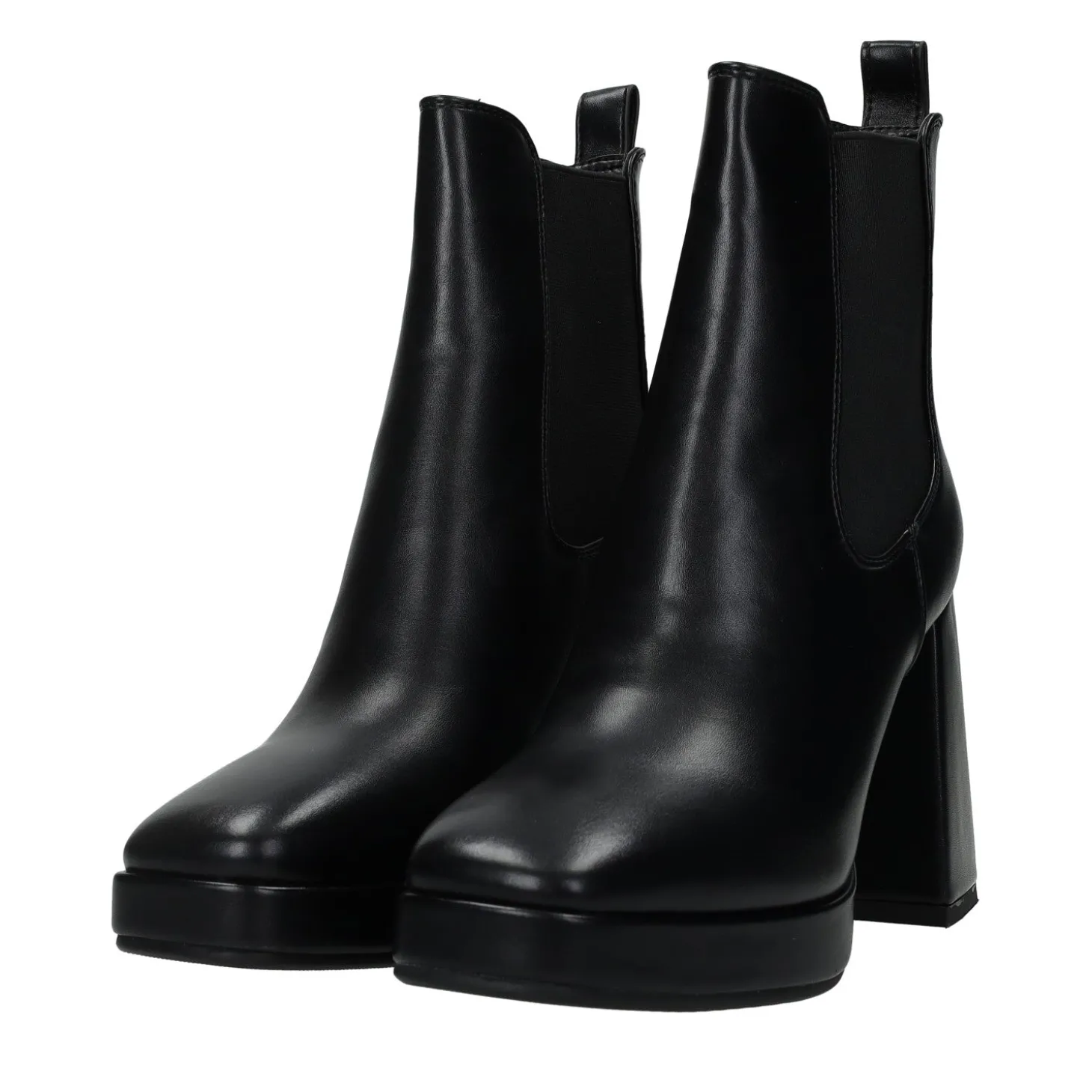 Stivaletti con tacco chunky.Tacco alto 8cm