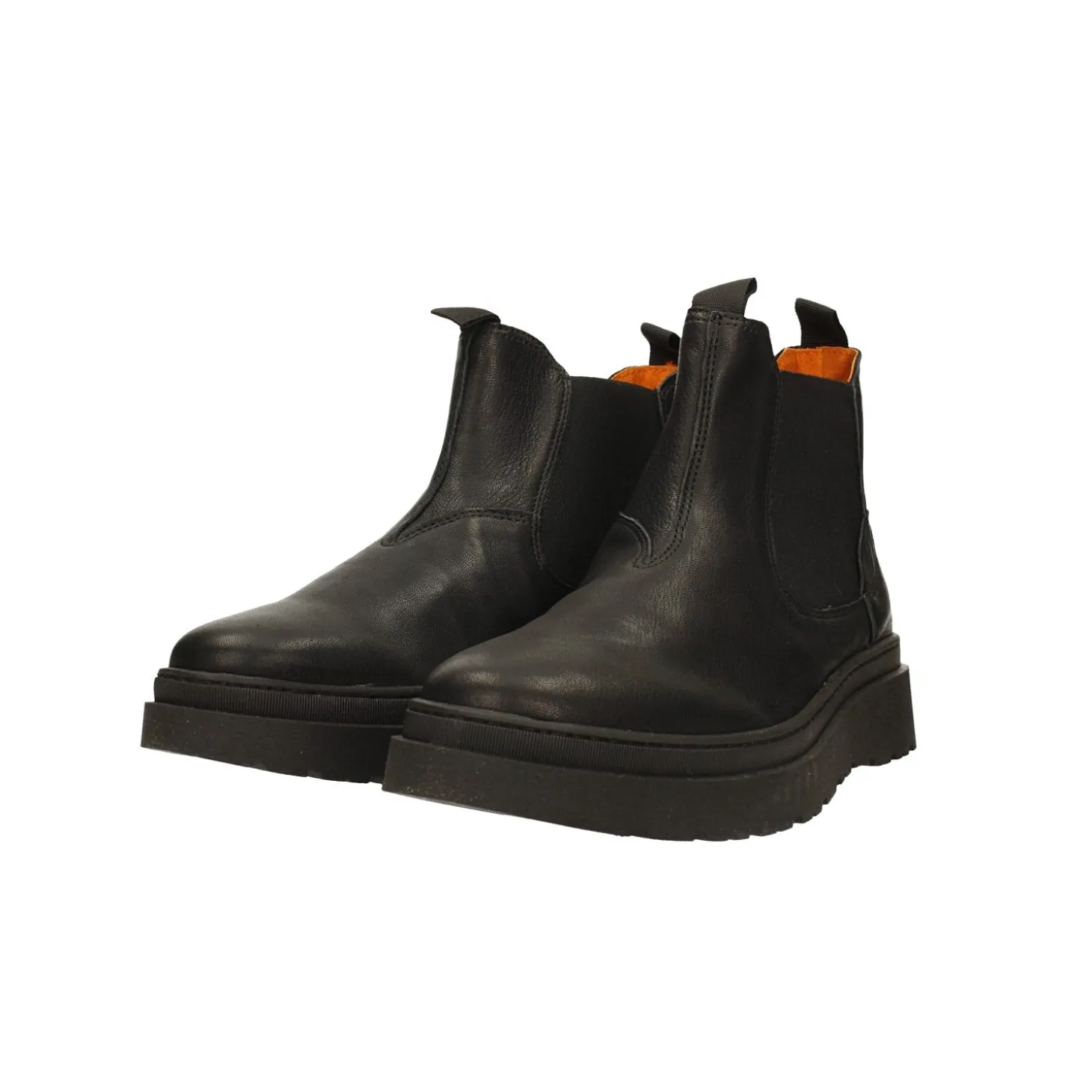 Stivaletti in vera pelle. suola in gomma. Made in Italy