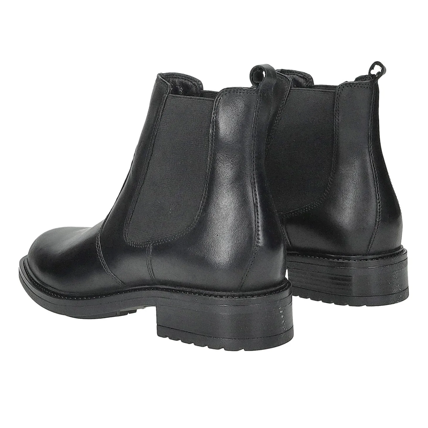 Stivaletti in vera pelle. Tacco alto 3cm