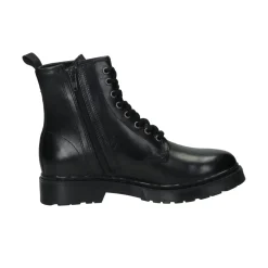 Stivaletti in vera pelle con suola carrarmato