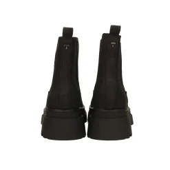 Stivaletti platform scamosciati. Tacco alto 5cm