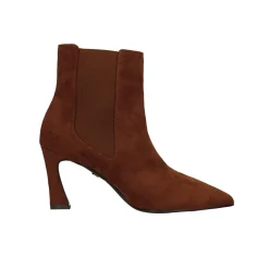 Stivaletti scamosciati a punta. Tacco alto 9cm