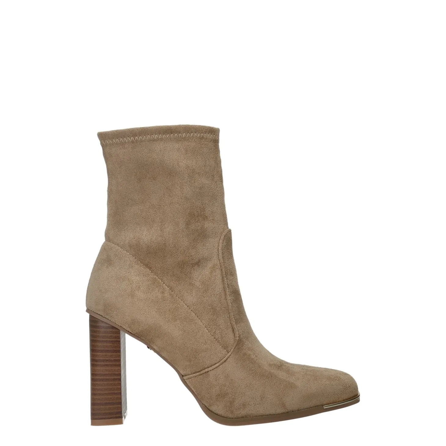 Stivaletti scamosciati.Tacco alto 10cm