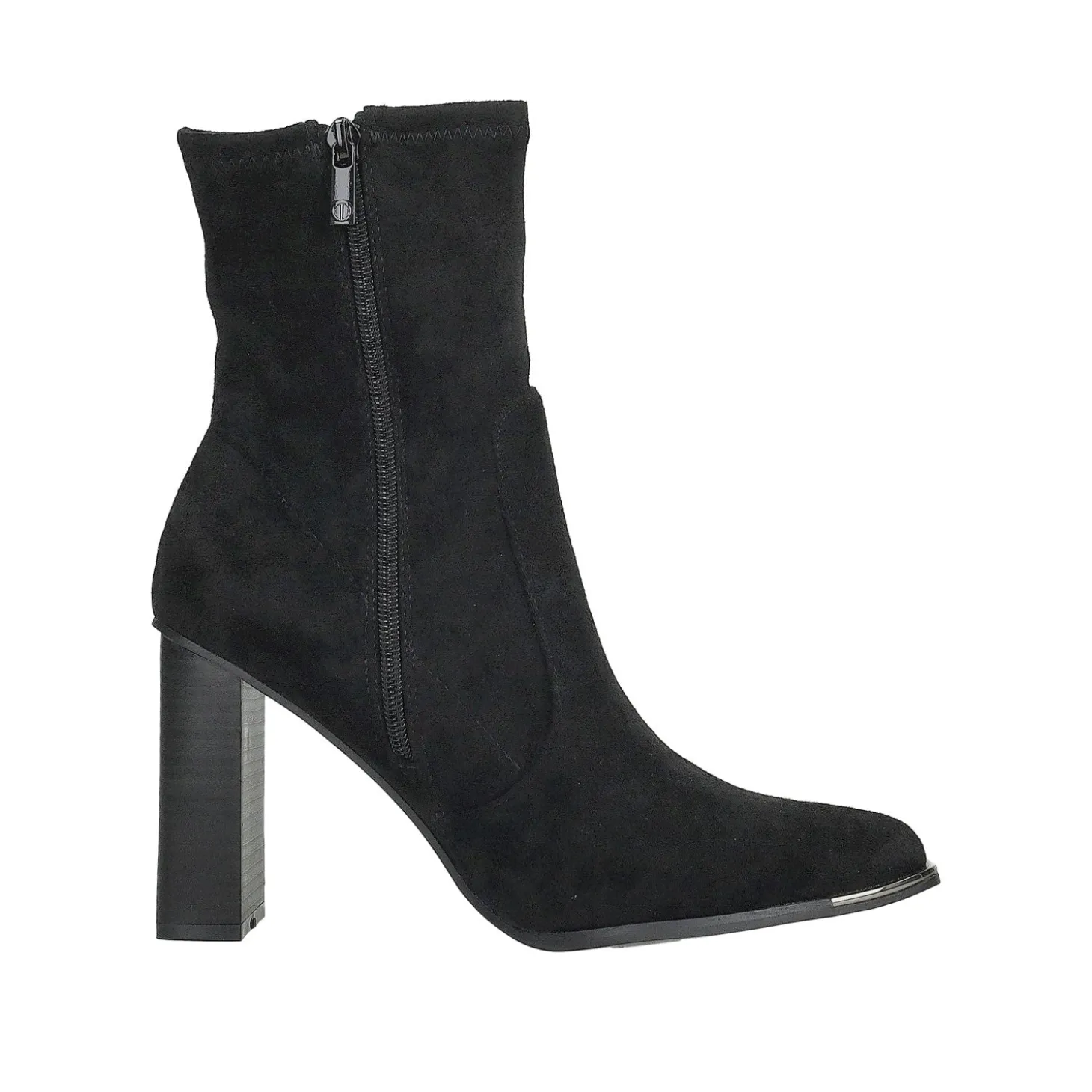 Stivaletti scamosciati.Tacco alto 10cm