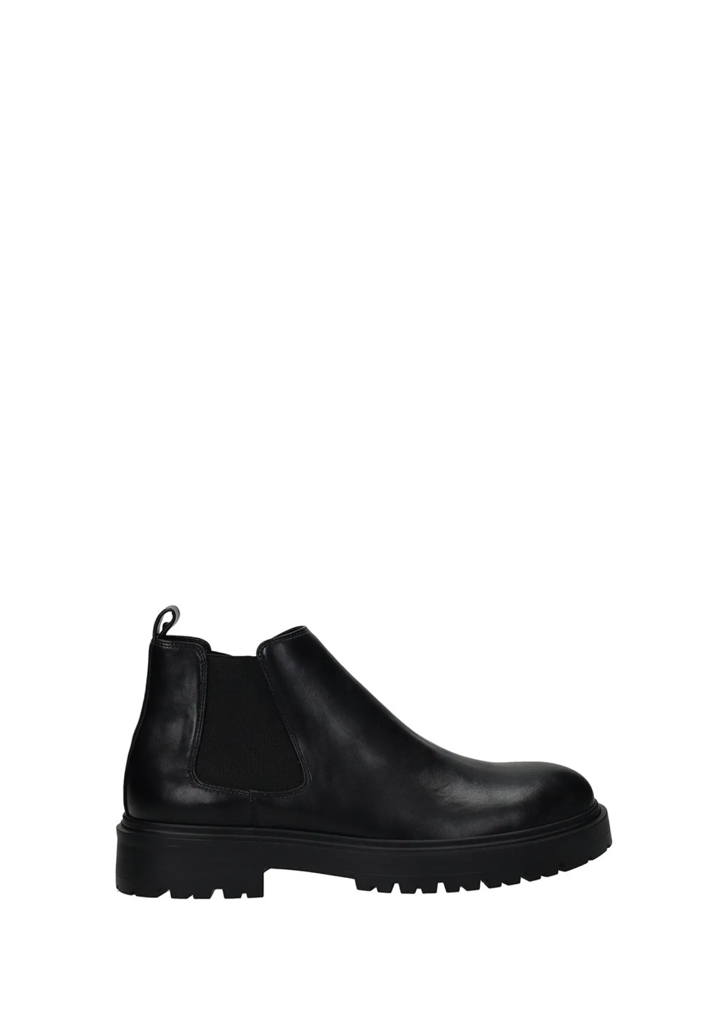 Stivaletti uomo pelle con suola gomma